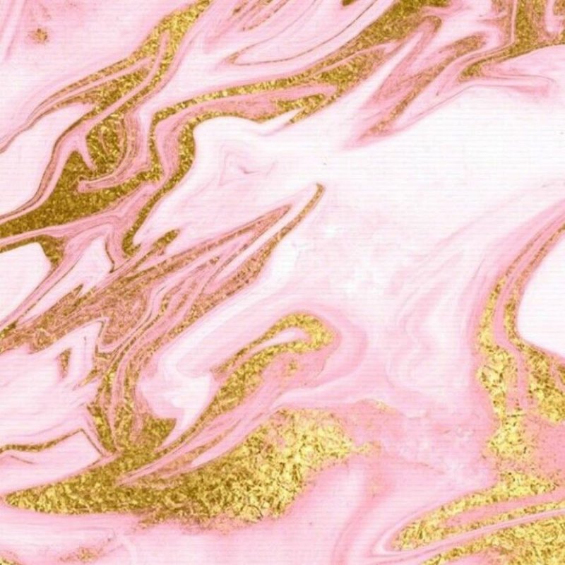 Мрамор розовый с золотым