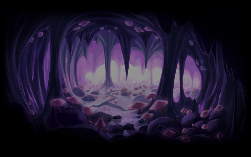 Фиолетовый аниме фон для стим