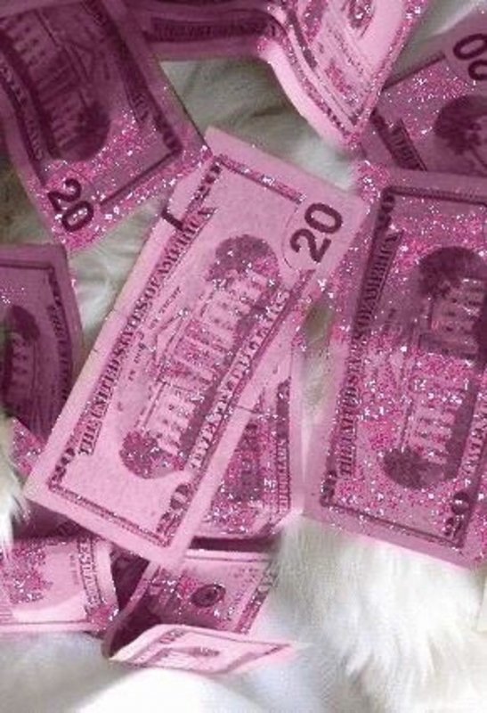 Розовая Эстетика деньги