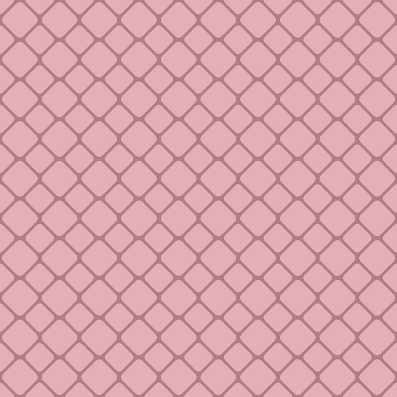 Розовая клеточка