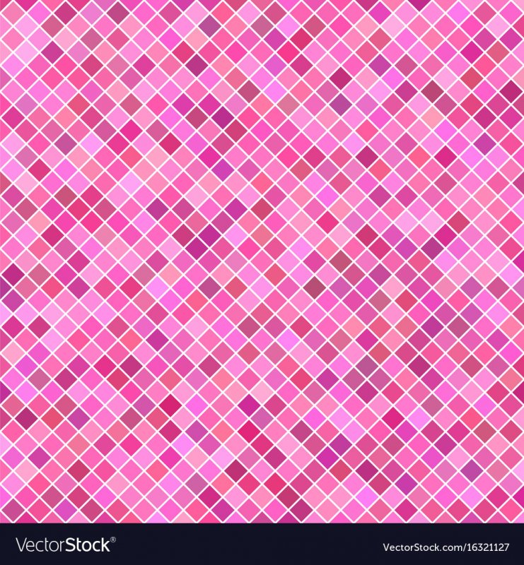 Розовый квадратик