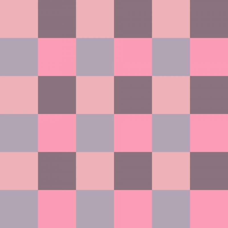 Нежно розовый квадрат