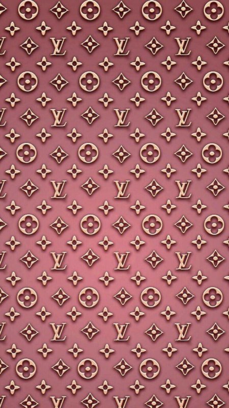 Louis Vuitton обои розовые