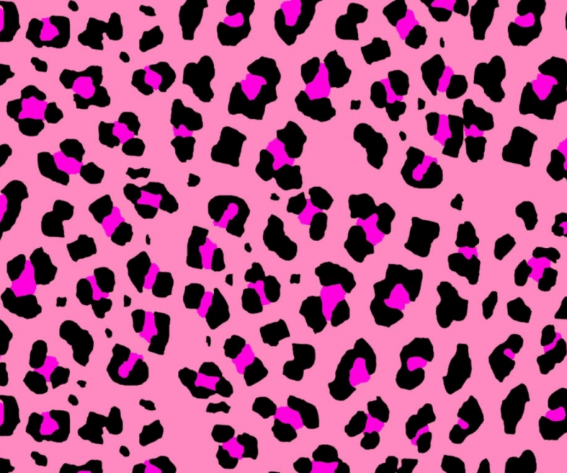 Розовый леопард