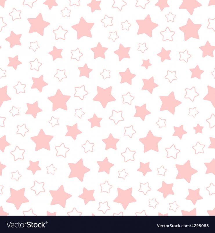 Розовая звезда на белом фоне