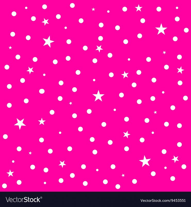 Dot Star Pink