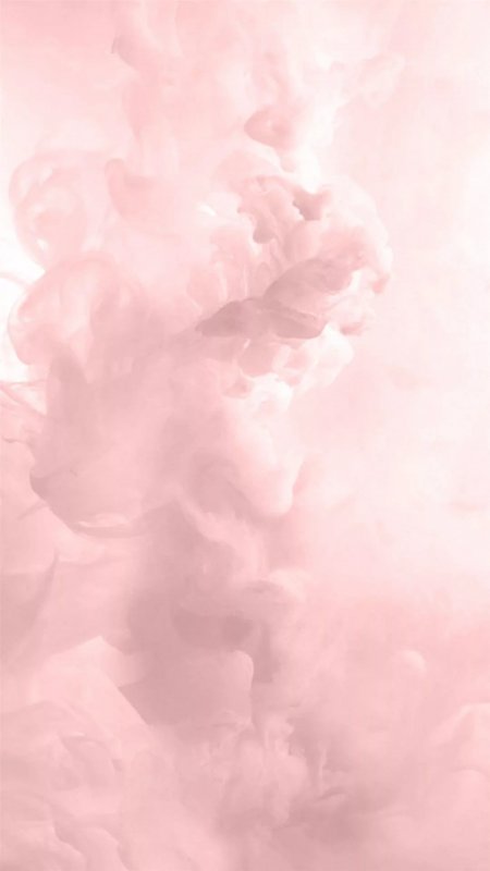Розовая дымка на айфон