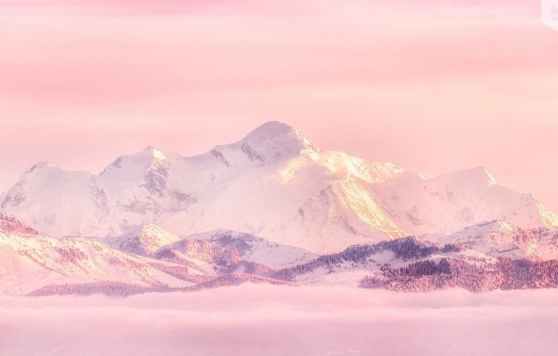 Фон розовый снег (46 фото)