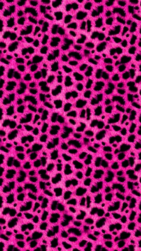 Леопардовый с розовым