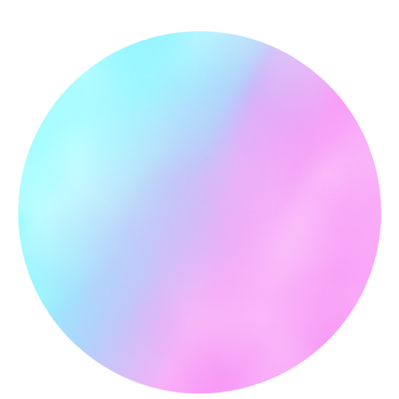 Цветные круги на прозрачном фоне