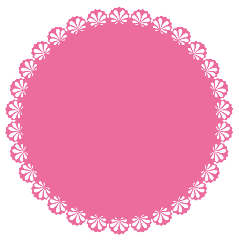 Розовый кружок
