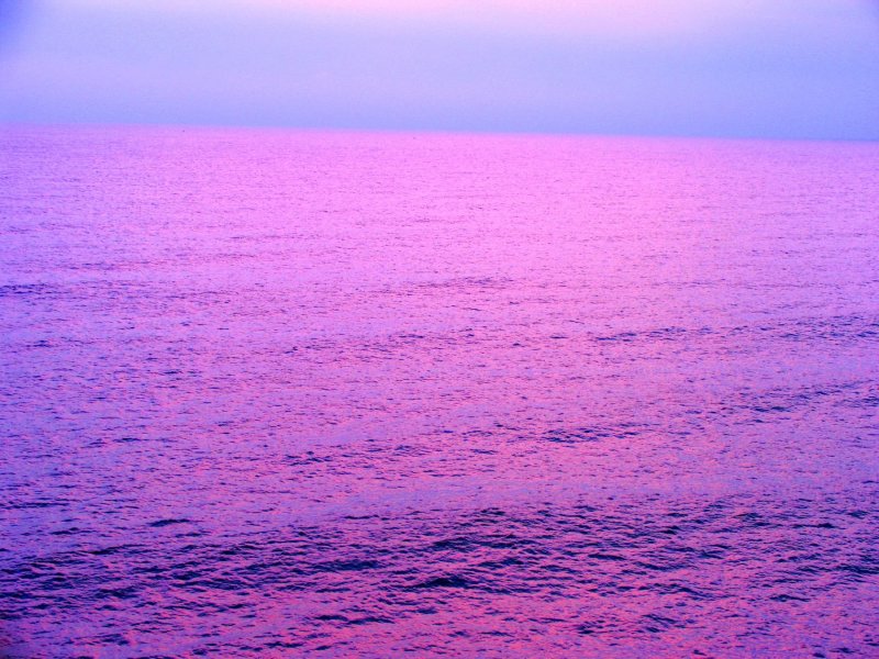 Фиолетовое море
