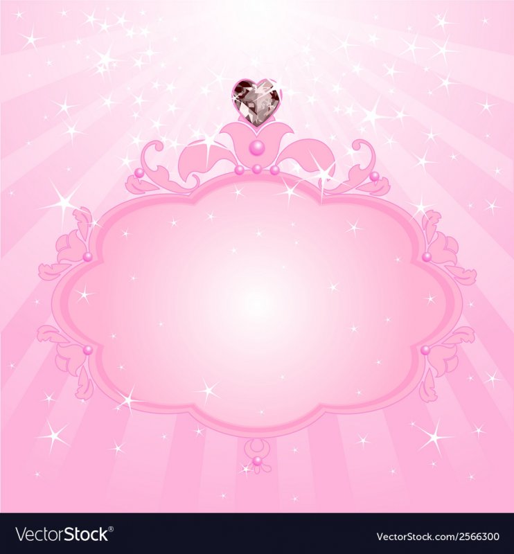 Детские фоны розовые для принцессы
