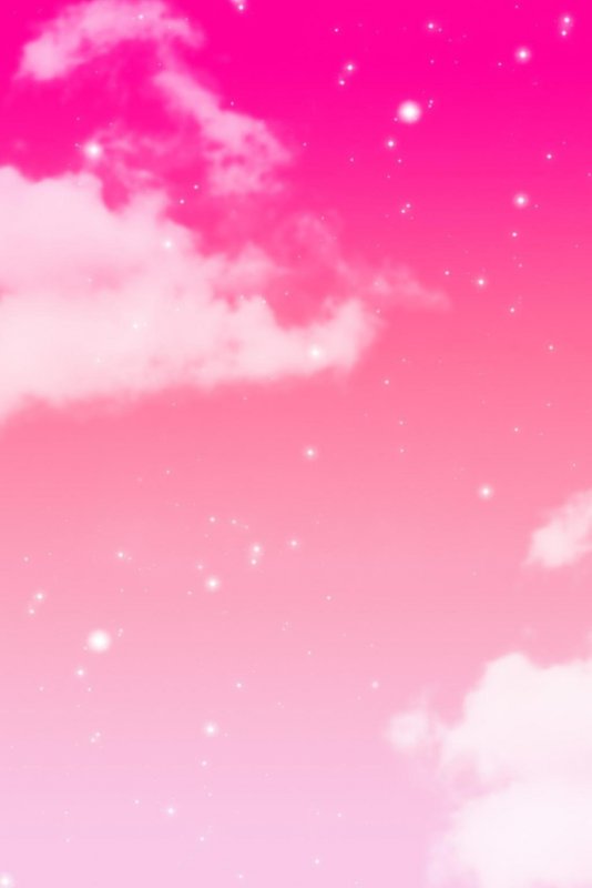 Розовое небо фон