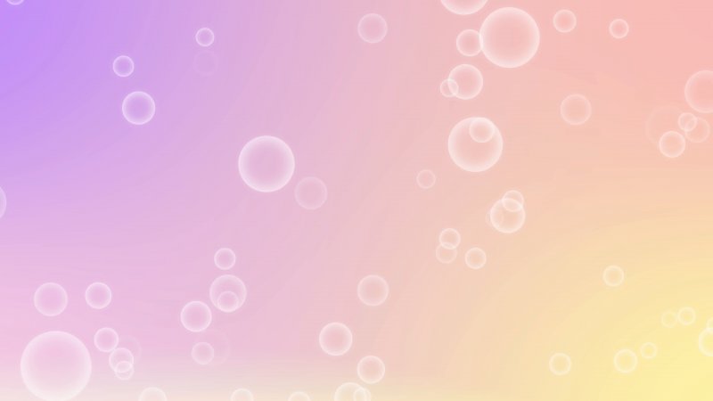 Пузыри нежный фон