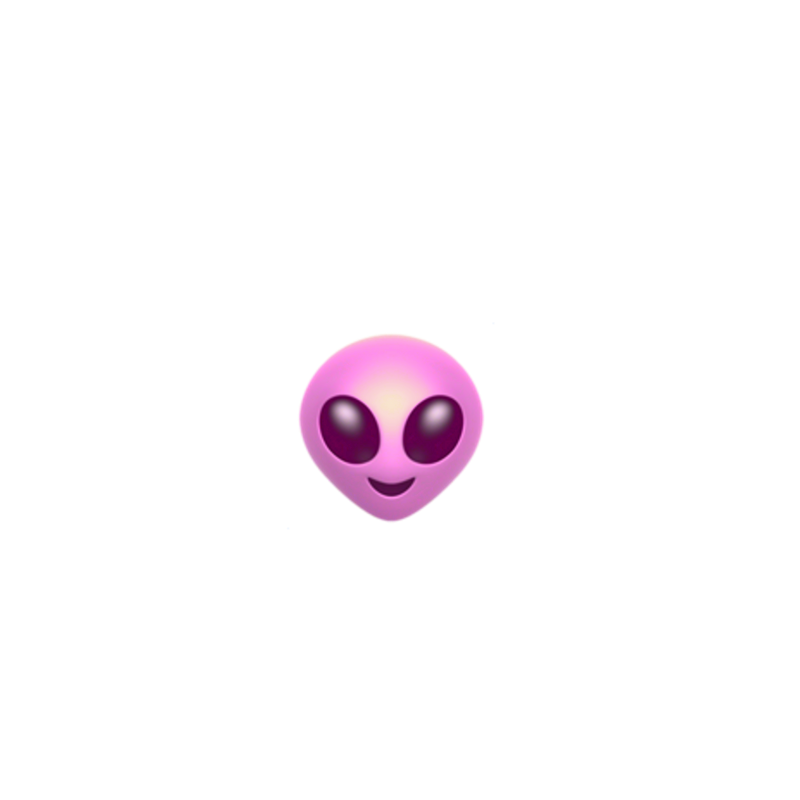 Розовый инопланетянин