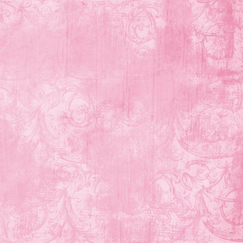 Бумага для скрапбукинга розовая