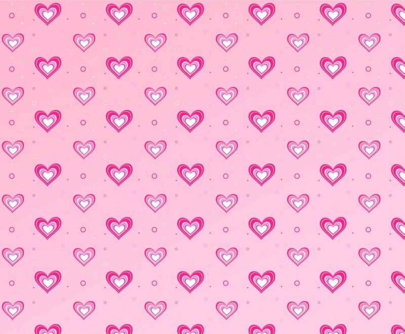 Розовый фон с сердечками вектор