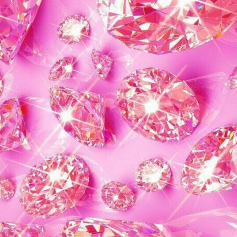 Розовый Алмаз блики