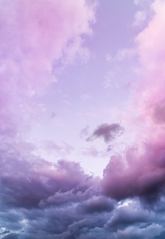 Фиолетовые облака