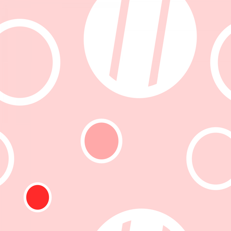 Розовый круг на белом фоне