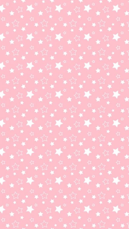 Розовый фон со звездами