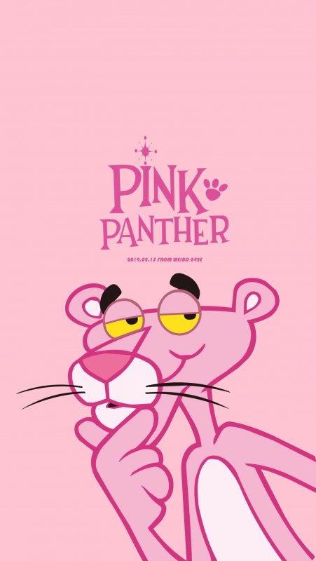 Pink Panther smoking