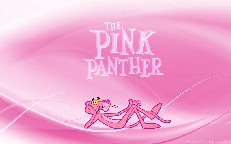 Розовая пантера надпись