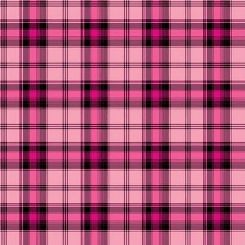 Шотландка розовая