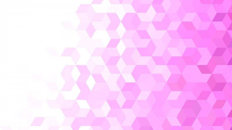Розовый фон с кубиками