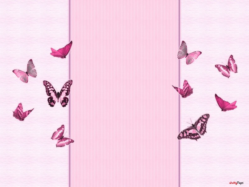 Фон с бабочками вертикальный