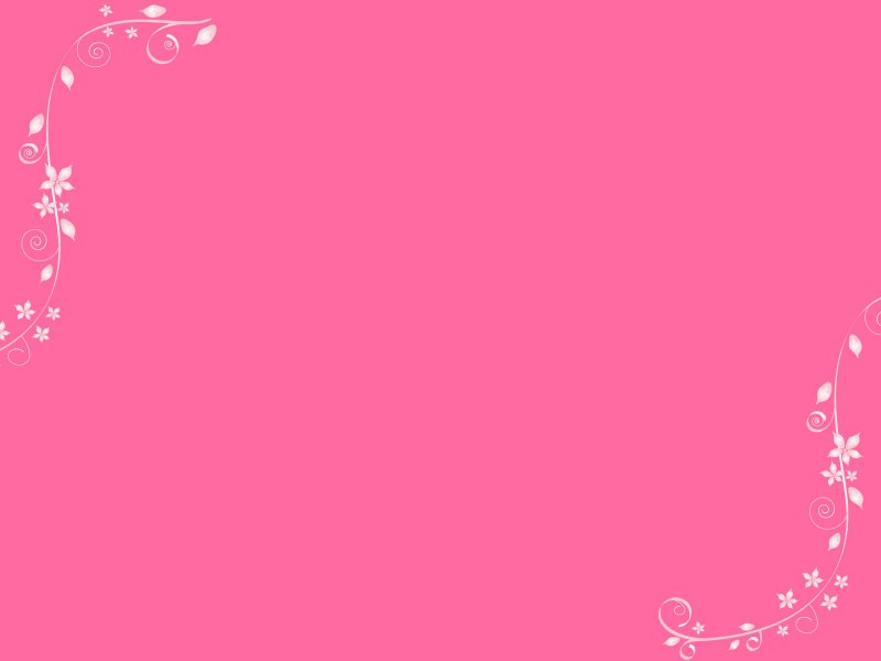 Шаблон меню розовое