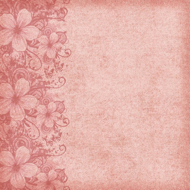 Бумага Скрапбукинг розовая
