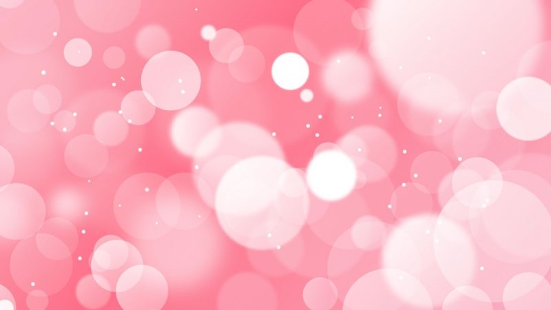 Розовый фон с пузырьками