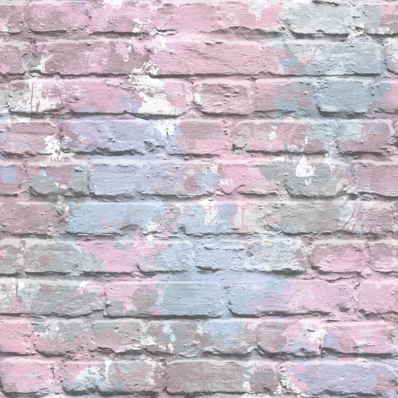 Розовая стена кирпич