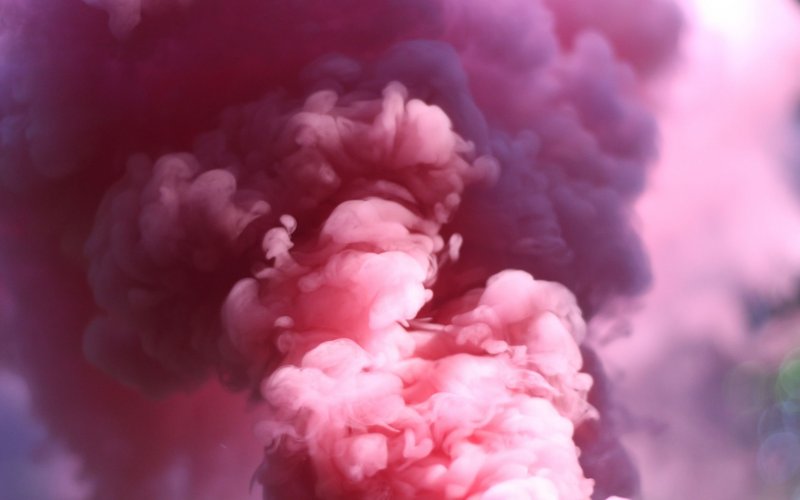 Розовый дым фон