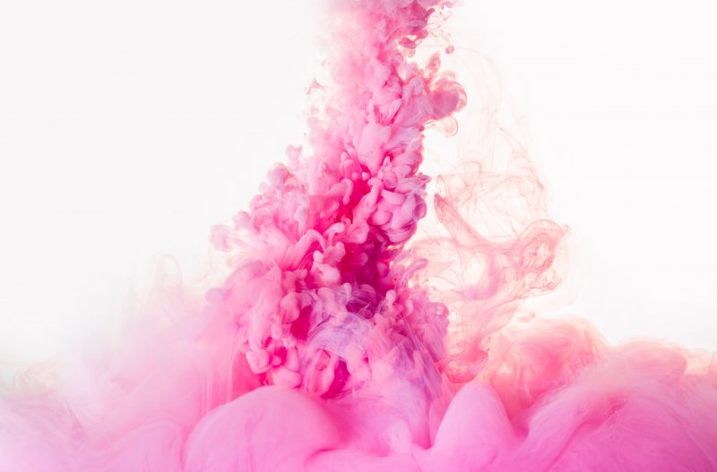 Розовый дым для фотошопа красивый