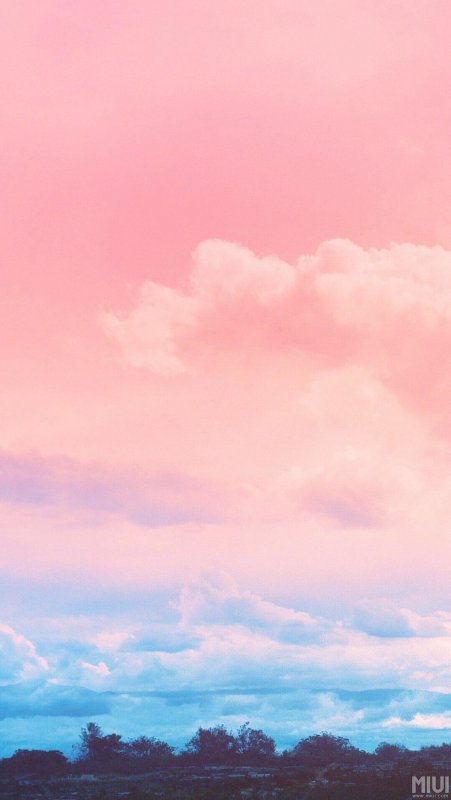 Розовые облака на телефон (19 фото)