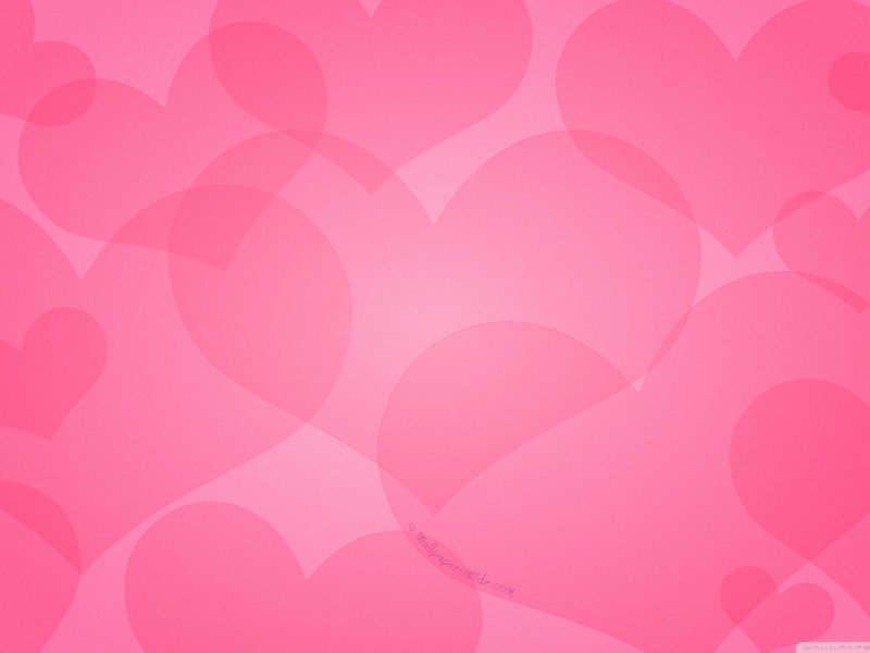 Красивый розовый фон с сердечками (48 фото)