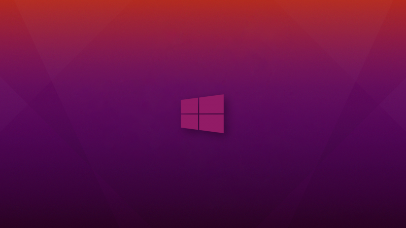 Windows фиолетовый