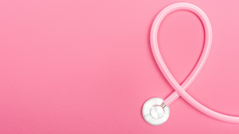 Красивый медицинский фон в розовых тонах