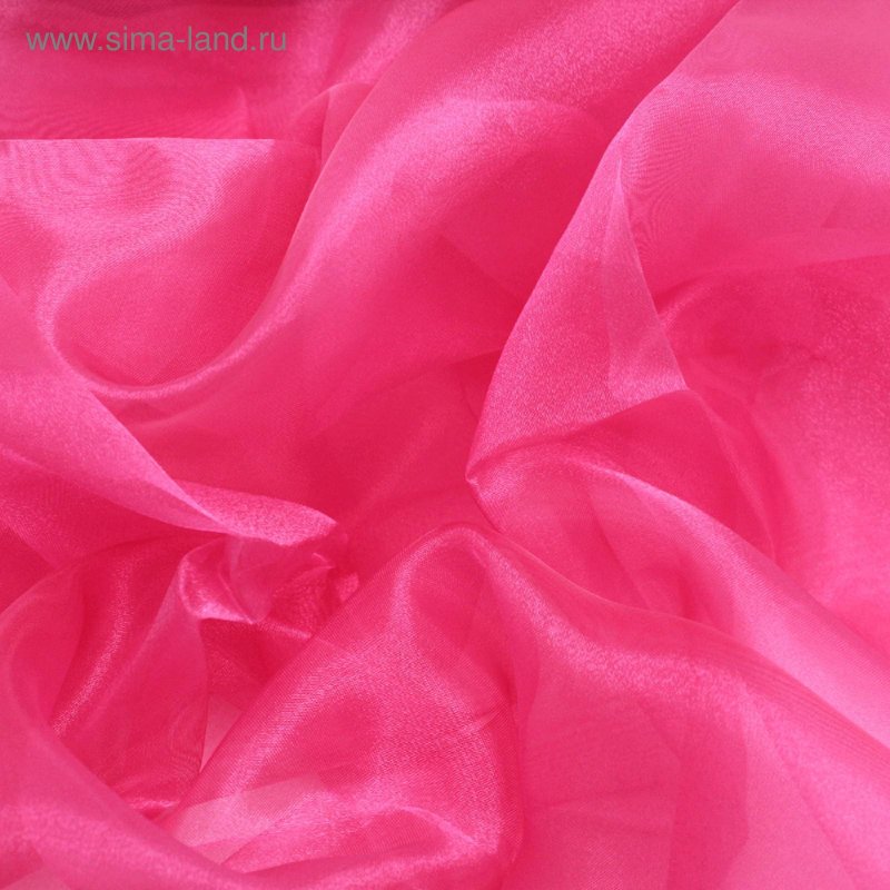 Ярко розовый цвет ткани
