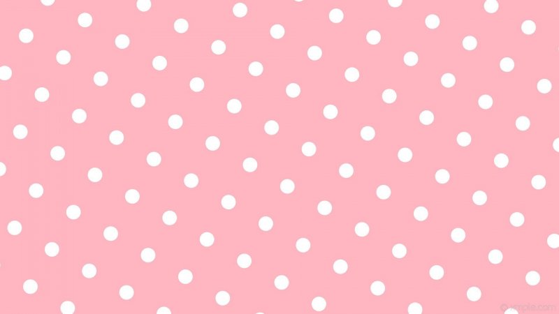 Розовый фон с точками