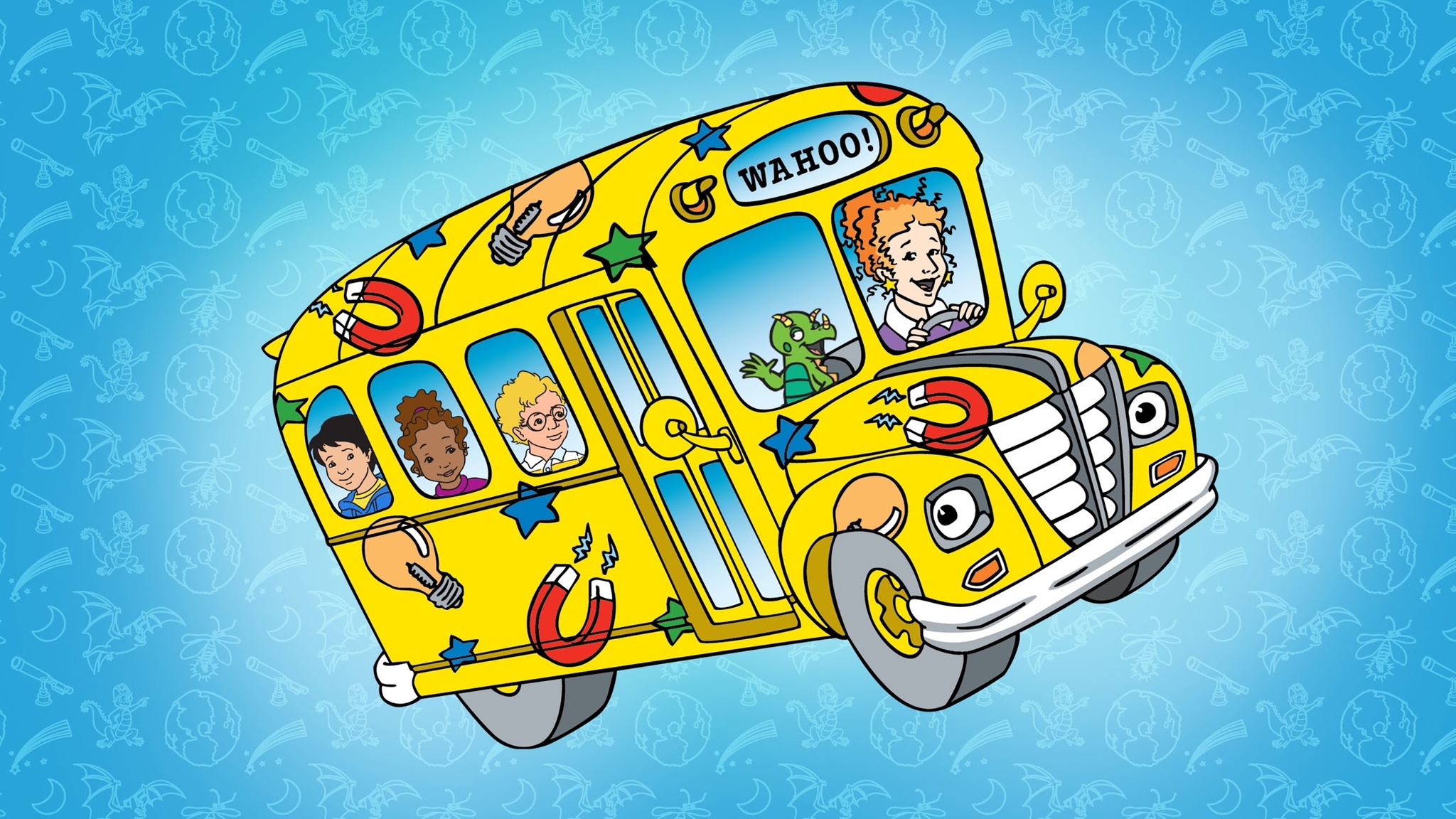 Мультик Волшебный школьный автобус