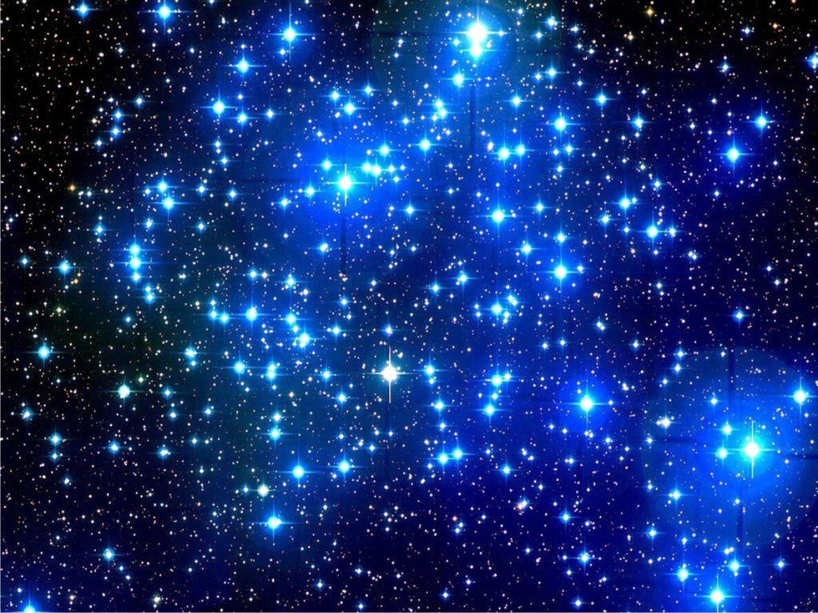 Звездное небо фоновый рисунок