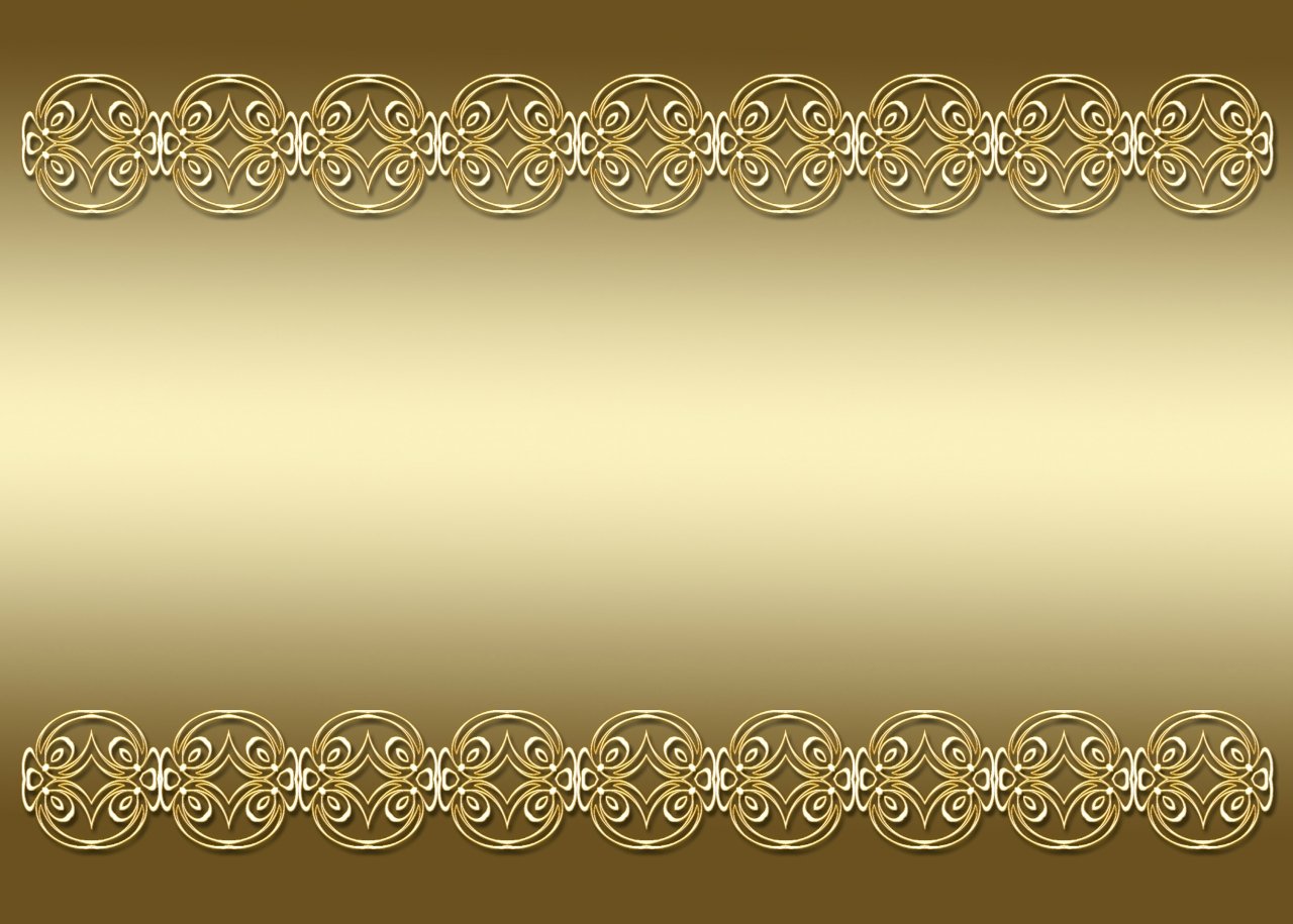 Золотой орнамент полоса