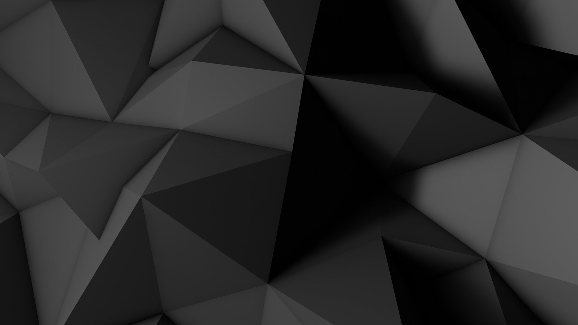 Темный фон с треугольниками
