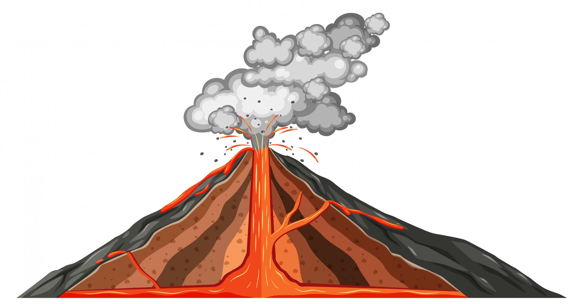 Строение вулкана 6 класс