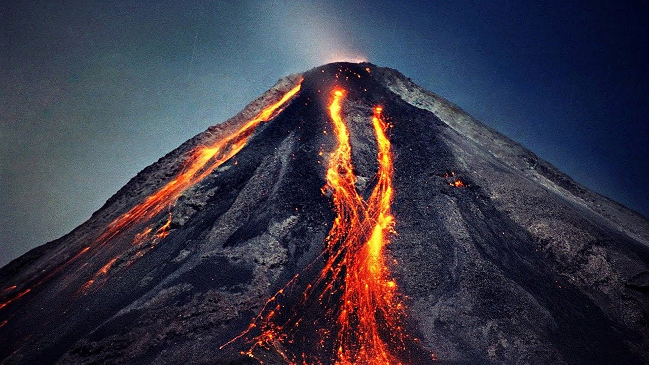 Подземные вулканы в мире