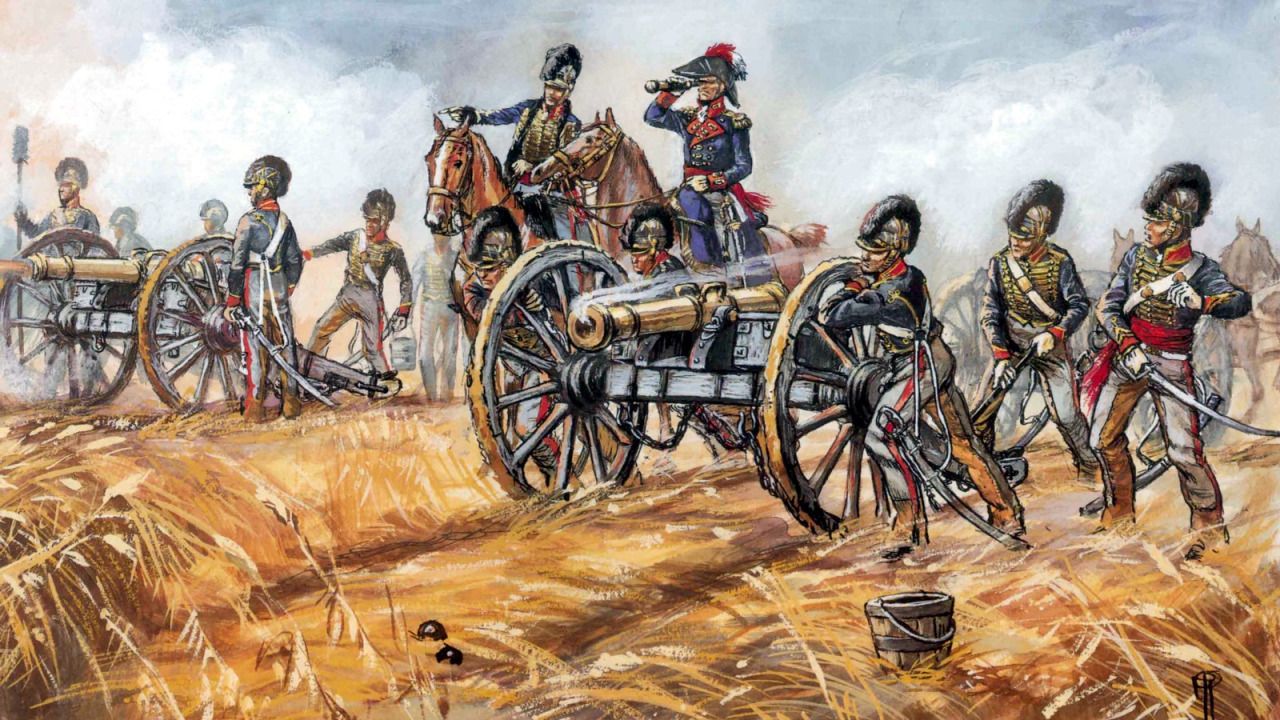 Артиллерия Наполеона 1812